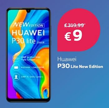 Promotions Huawei p30lite new edition - Huawei - Valide de 18/05/2020 à 01/06/2020 chez Proximus