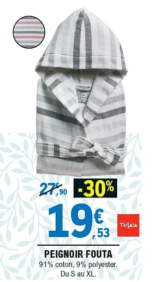 Peignoir fouta hot sale