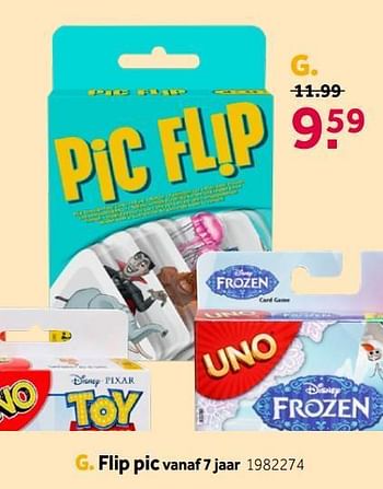 Promoties Flip pic - Disney - Geldig van 16/05/2020 tot 31/05/2020 bij Intertoys