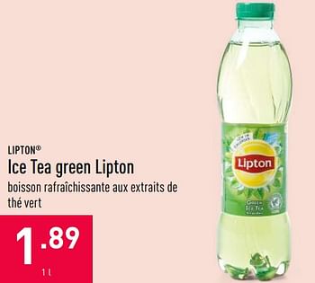 Promotions Ice tea green lipton - Lipton - Valide de 26/05/2020 à 05/06/2020 chez Aldi