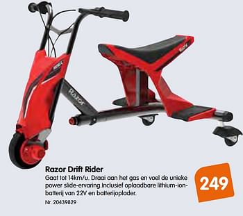 Promoties Razor drift rider - Razor - Geldig van 20/05/2020 tot 02/06/2020 bij Fun