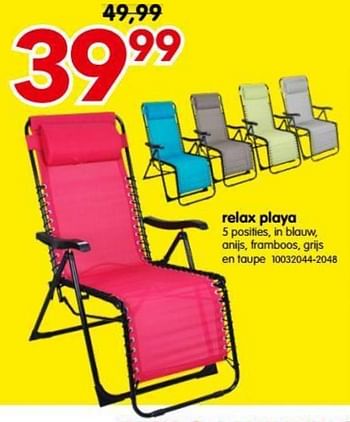 Promoties Relax playa - Huismerk - Yess - Geldig van 19/05/2020 tot 02/06/2020 bij yess!