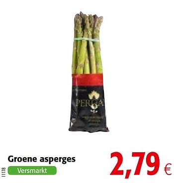 Promotions Groene asperges - Produit maison - Colruyt - Valide de 20/05/2020 à 02/06/2020 chez Colruyt
