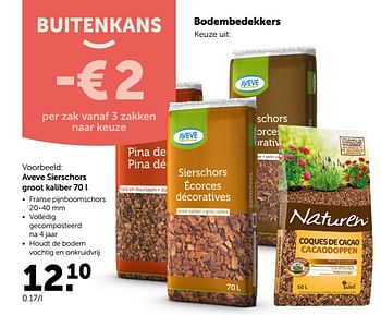 Promoties Aveve sierschors groot kaliber - Aveve - Geldig van 20/05/2020 tot 30/05/2020 bij Aveve