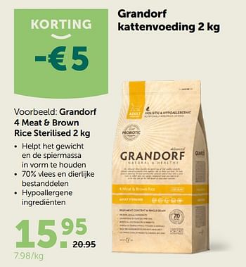 Promoties Grandorf kattenvoeding - Grandorf - Geldig van 20/05/2020 tot 30/05/2020 bij Aveve
