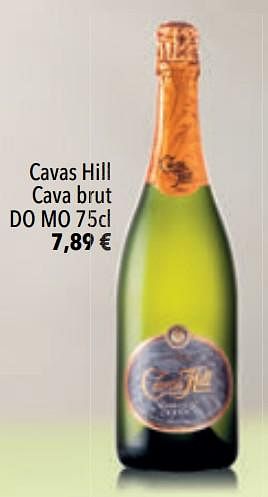 Promoties Cavas hill cava brut do mo - Schuimwijnen - Geldig van 25/05/2020 tot 31/07/2020 bij Cora