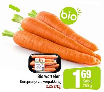 Promoties Bio wortelen - Huismerk - Smatch - Geldig van 27/05/2020 tot 02/06/2020 bij Smatch