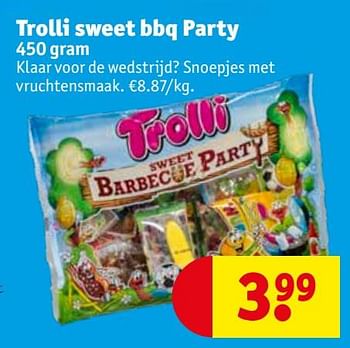 Promoties Trolli sweet bbq party - Trolli - Geldig van 26/05/2020 tot 07/06/2020 bij Kruidvat