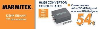 Promoties Marmitek hmdi convertor connect ah31 - Marmitek - Geldig van 27/05/2020 tot 30/06/2020 bij Krefel