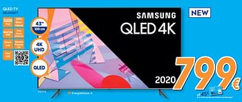 Promoties Samsung qled tv qe43q65t - Samsung - Geldig van 27/05/2020 tot 30/06/2020 bij Krefel