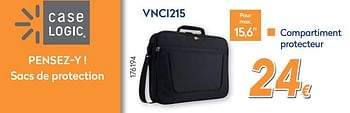 Promotions Sacs de protection vnci-215 - Case Logic - Valide de 27/05/2020 à 30/06/2020 chez Krefel