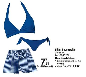 Promoties Bikini bovenstukje - Tex - Geldig van 27/05/2020 tot 08/06/2020 bij Carrefour