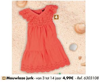 Promoties Mouwloze jurk - Huismerk - Carrefour  - Geldig van 27/05/2020 tot 08/06/2020 bij Carrefour