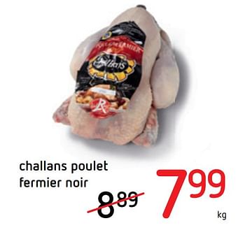 Promoties Challans poulet fermier noir - Challans - Geldig van 04/06/2020 tot 17/06/2020 bij Spar (Colruytgroup)