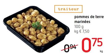 Promotions Pommes de terre marinées - Produit Maison - Spar Retail - Valide de 04/06/2020 à 17/06/2020 chez Spar (Colruytgroup)