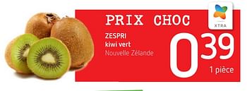 Promotions Zespri kiwi vert - Zespri - Valide de 04/06/2020 à 17/06/2020 chez Spar (Colruytgroup)