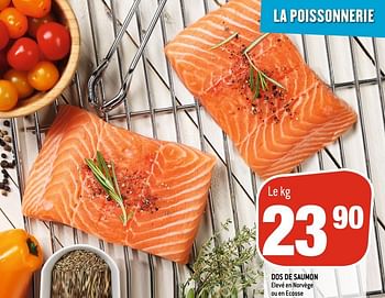 Promotions Dos de saumon - Produit maison - Match - Valide de 27/05/2020 à 02/06/2020 chez Match