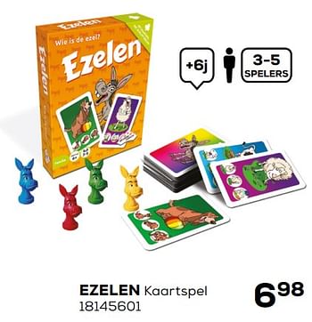 Promotions Ezelen kaartspel - Identity Games - Valide de 26/05/2020 à 30/06/2020 chez Supra Bazar