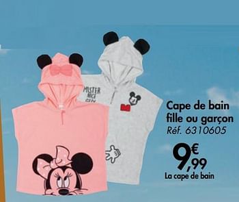 Promotion Carrefour Cape De Bain Fille Ou Garcon Disney Baby Bebe Grossesse Valide Jusqua 4 Promobutler