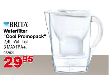Promoties Waterfilter cool promopack - Brita - Geldig van 28/05/2020 tot 05/07/2020 bij Home & Co