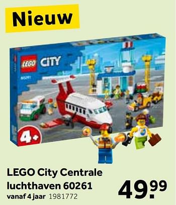 Promoties Lego city centrale luchthaven 60261 - Lego - Geldig van 30/05/2020 tot 14/06/2020 bij Intertoys