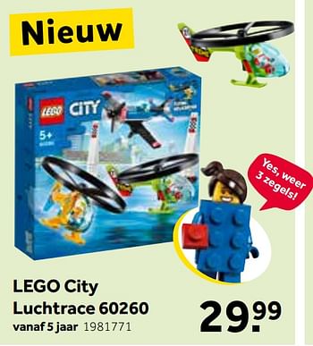 Promoties Lego city luchtrace 60260 - Lego - Geldig van 30/05/2020 tot 14/06/2020 bij Intertoys