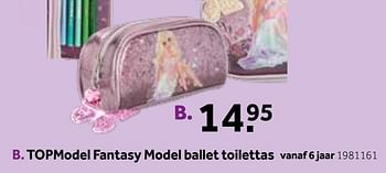 Promoties Topmodel fantasy model ballet toilettas - Top Model - Geldig van 30/05/2020 tot 14/06/2020 bij Intertoys