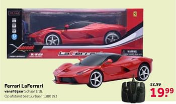 Promoties Ferrari laferrari - Huismerk - Intertoys - Geldig van 30/05/2020 tot 14/06/2020 bij Intertoys