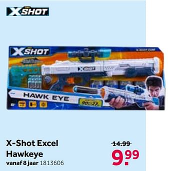 Promoties X-shot excel hawkeye - X-Shot - Geldig van 30/05/2020 tot 14/06/2020 bij Intertoys