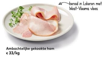 Promotions Ambachtelijke gekookte ham - Produit maison - Bioplanet - Valide de 03/06/2020 à 30/06/2020 chez Bioplanet