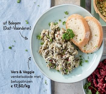 Promotions Vers + veggie venkelsalade met belugalinzen - Vers & Veggie - Valide de 03/06/2020 à 30/06/2020 chez Bioplanet