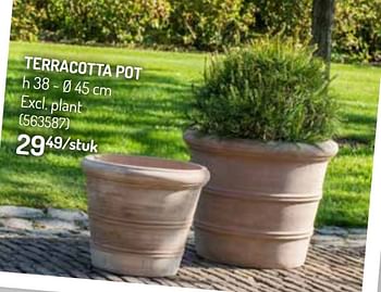 Promotions Terracotta pot - Produit Maison - Oh'Green - Valide de 03/06/2020 à 14/06/2020 chez Oh'Green