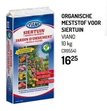 Promoties Organische meststof voor siertuin viano - Viano - Geldig van 03/06/2020 tot 14/06/2020 bij Oh'Green