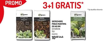 Promoties Sierschors pinus maritima 20-40 mm oh`green - Huismerk - Oh'Green - Geldig van 03/06/2020 tot 14/06/2020 bij Oh'Green
