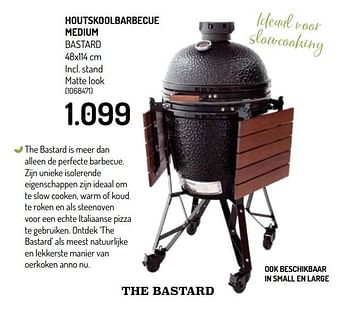 Promoties Houtskoolbarbecue medium bastard - The Bastard - Geldig van 01/04/2020 tot 30/06/2020 bij Oh'Green