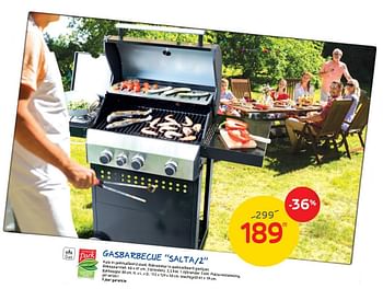 Promoties Gasbarbecue salta-2 - BBQ & Friends  - Geldig van 17/06/2020 tot 29/06/2020 bij Brico
