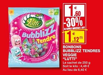 Lutti Bubblizz Tendre - 200 g