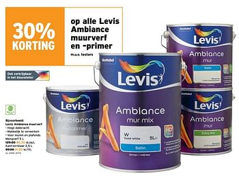 Promoties Levis ambiance muurverf - Levis - Geldig van 01/07/2020 tot 07/07/2020 bij Gamma