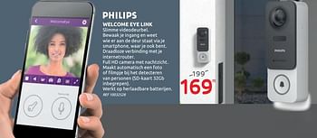 Promoties Philips welcome eye link - Philips - Geldig van 17/06/2020 tot 29/06/2020 bij BricoPlanit