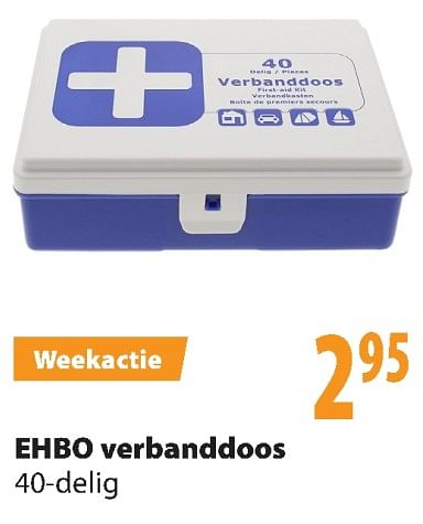 Huismerk - Action Ehbo Verbanddoos - Promotie Bij Action