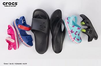 Promoties Crocs sandalen - Crocs - Geldig van 26/06/2020 tot 26/07/2020 bij Bristol