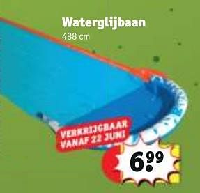 Promoties Waterglijbaan - Huismerk - Kruidvat - Geldig van 23/06/2020 tot 05/07/2020 bij Kruidvat