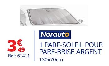 Norauto 1 Pare Soleil Pour Pare Brise Argent En Promotion Chez Auto 5