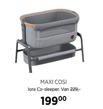 Promoties Maxi cosi iora co-sleeper - Maxi-cosi - Geldig van 17/06/2020 tot 20/07/2020 bij BabyPark