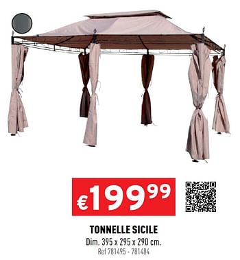 Promo TONNELLE POP UP chez Trafic