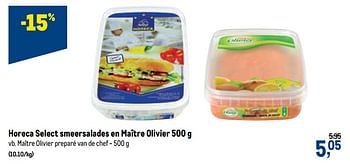 Promoties Maître olivier preparé van de chef - Maitre Olivier - Geldig van 01/07/2020 tot 14/07/2020 bij Makro