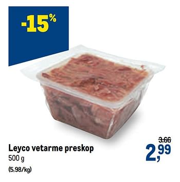 Promoties Leyco vetarme preskop - Leyco - Geldig van 01/07/2020 tot 14/07/2020 bij Makro
