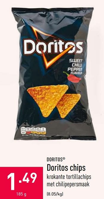 Promoties Doritos chips - Doritos - Geldig van 30/06/2020 tot 10/07/2020 bij Aldi