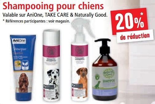 Produit maison - Maxi Zoo Shampooing pour chiens 20% de réduction 