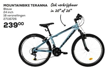 Promotions Mountainbike teranna - DHS - Valide de 26/06/2020 à 28/07/2020 chez Supra Bazar
